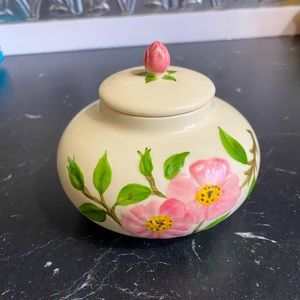 Franciscan Desert Rose Dish w/Lid Part of Tea Set